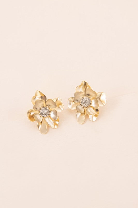 Anemone Post Earrings