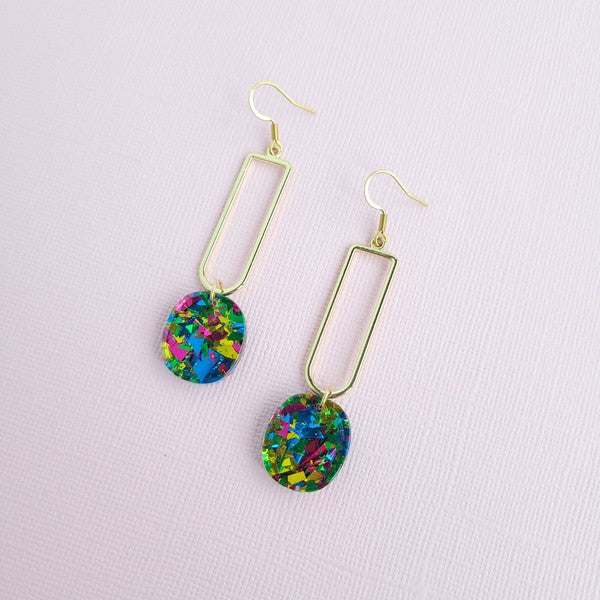 Mila Earrings - Mermaid