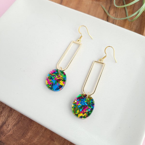 Mila Earrings - Mermaid